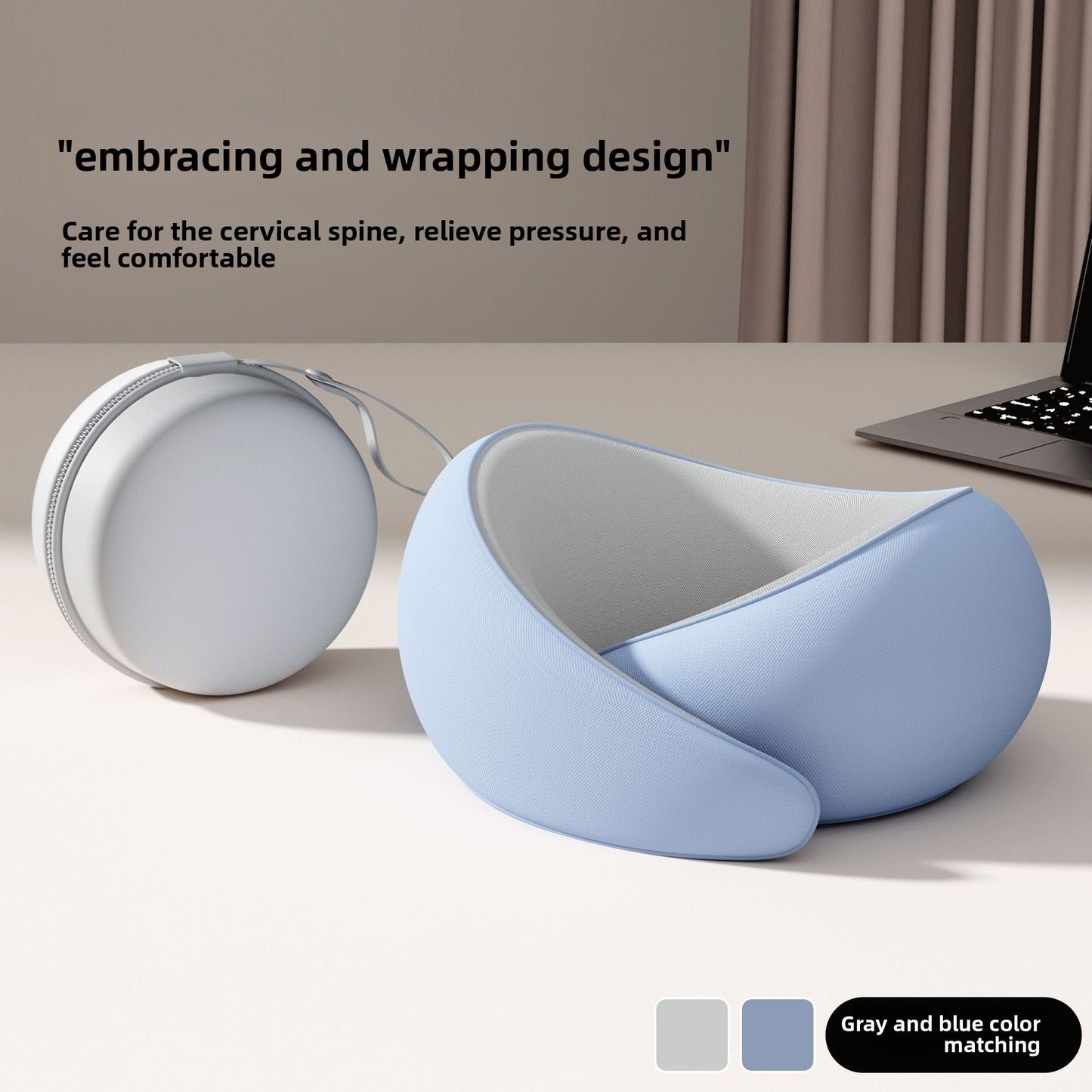 Clenzio U-shaped pillow sleeping gadget