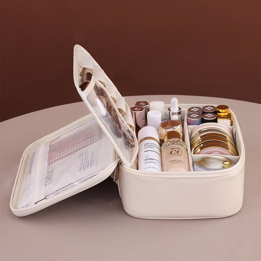 Clenzio  Portable Partition Cosmetic Storage Bag