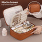 Clenzio  Portable Partition Cosmetic Storage Bag