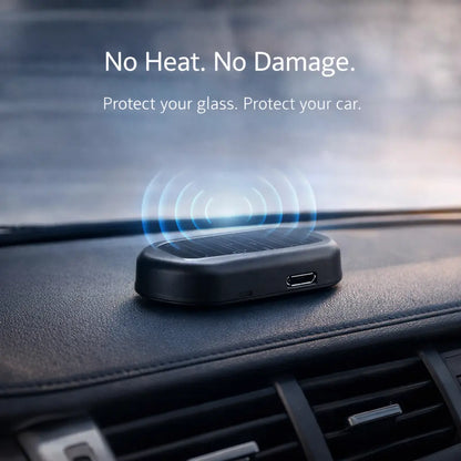 Clenzio Antifreeze and snow protection device for car windows