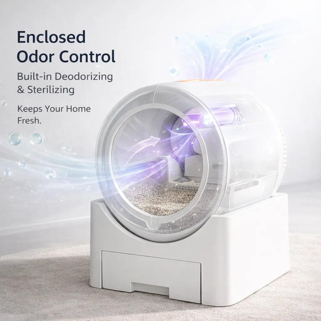 Smart cat litter box