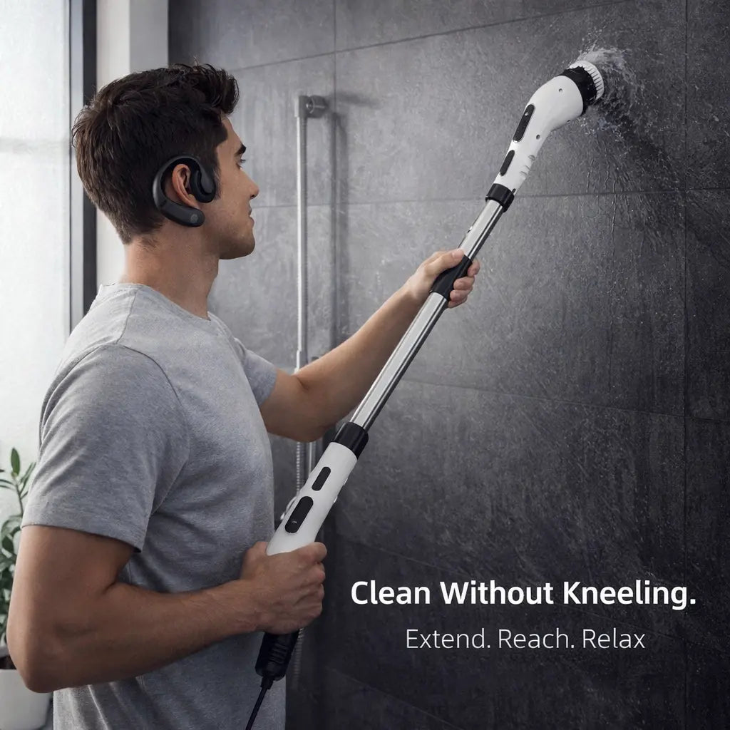 Clenzio Electric Cleaning Brush Set