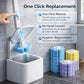 Clenzio All-in-One Toilet Brush Set