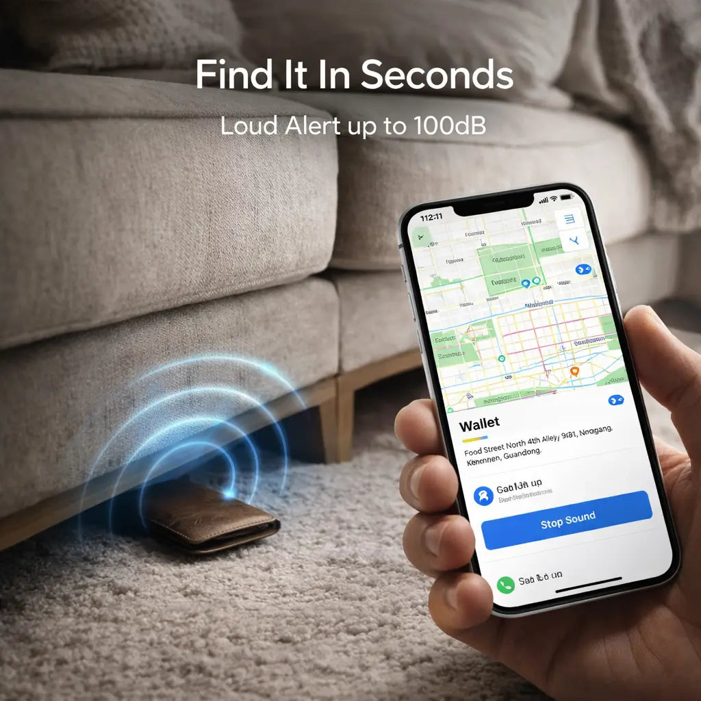 Clenzio Wireless Tracking Card Locator