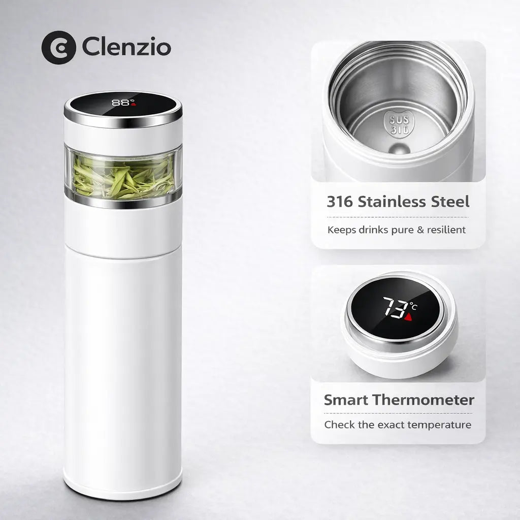 Tea-Water Separation Smart Cup,