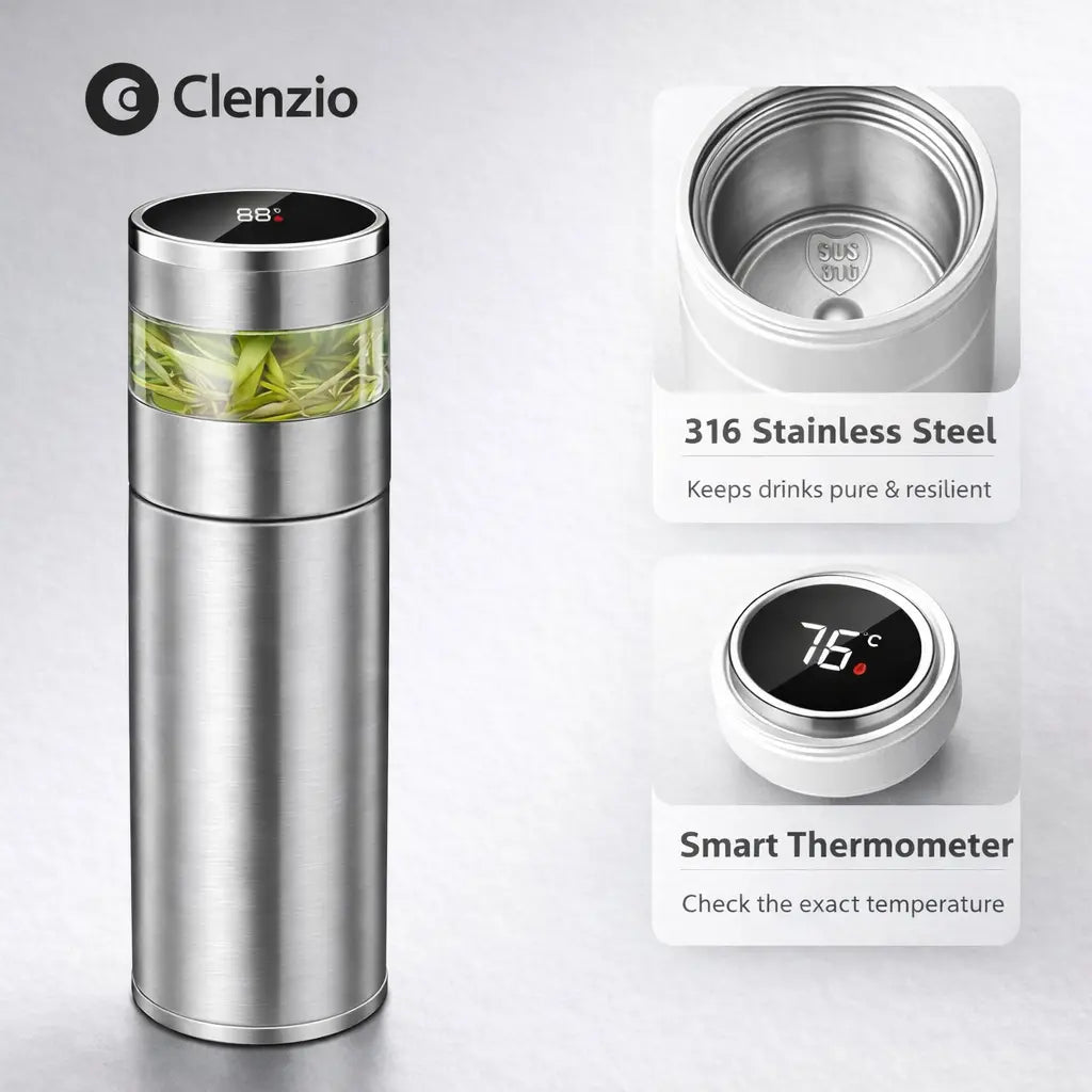 Tea-Water Separation Smart Cup,
