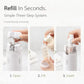 Clenzio 4-in-1  Travel Toiletry Bottle