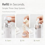 Clenzio 4-in-1  Travel Toiletry Bottle