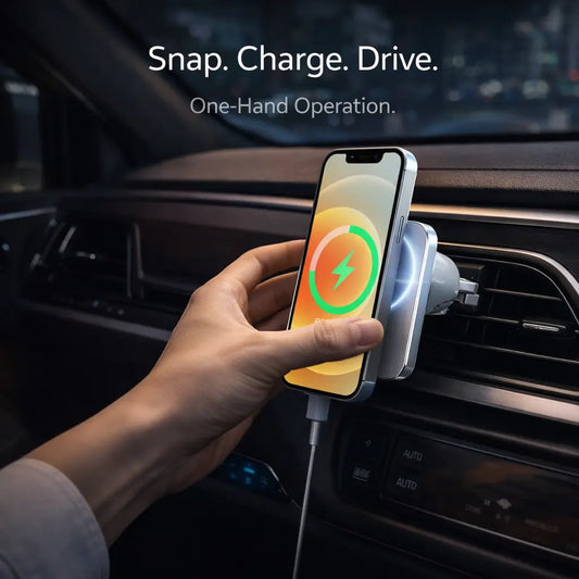 Clenzio Car Magnetic Wireless Charger