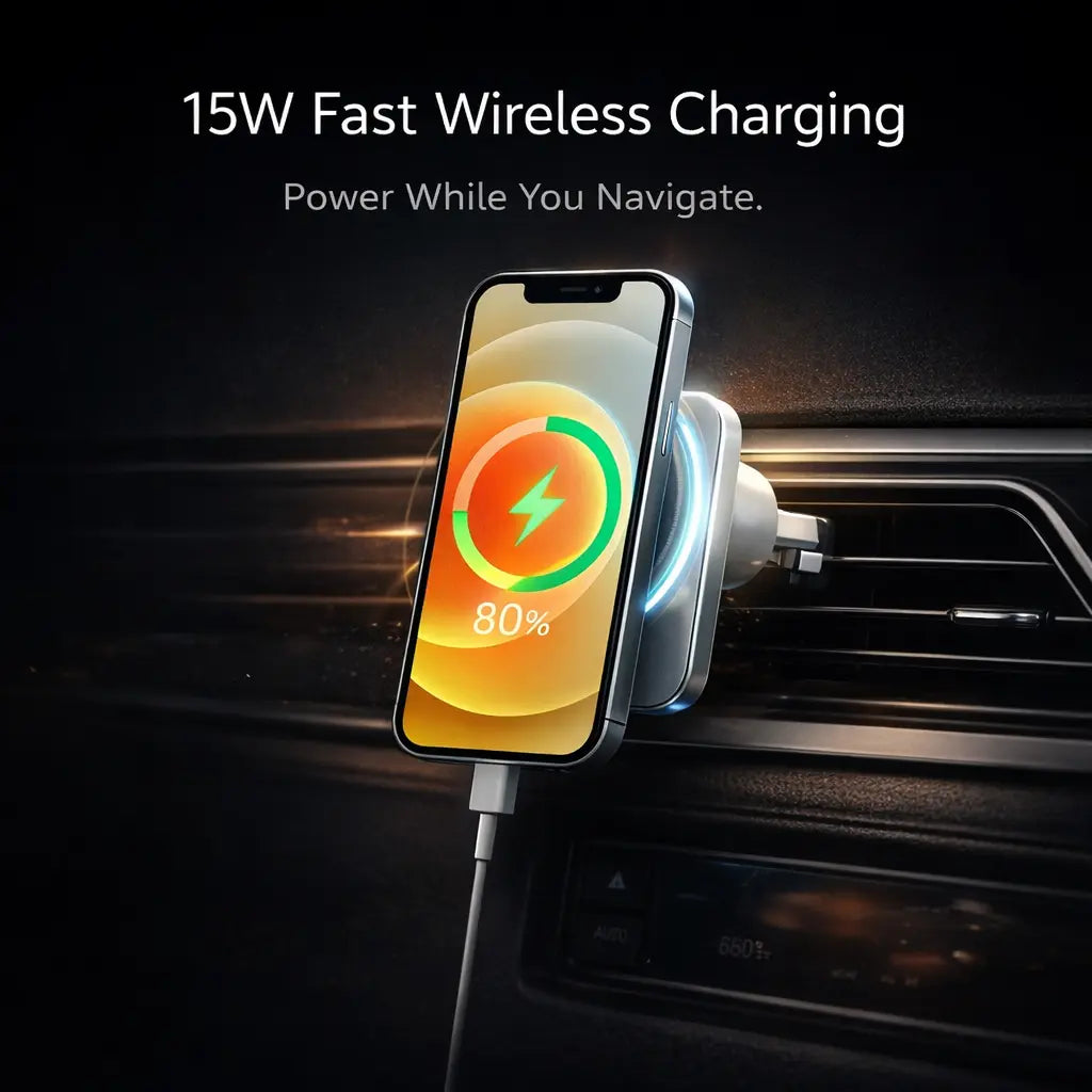 Clenzio Car Magnetic Wireless Charger