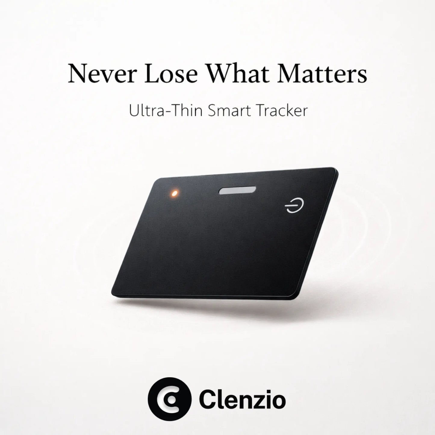 Clenzio Wireless Tracking Card Locator