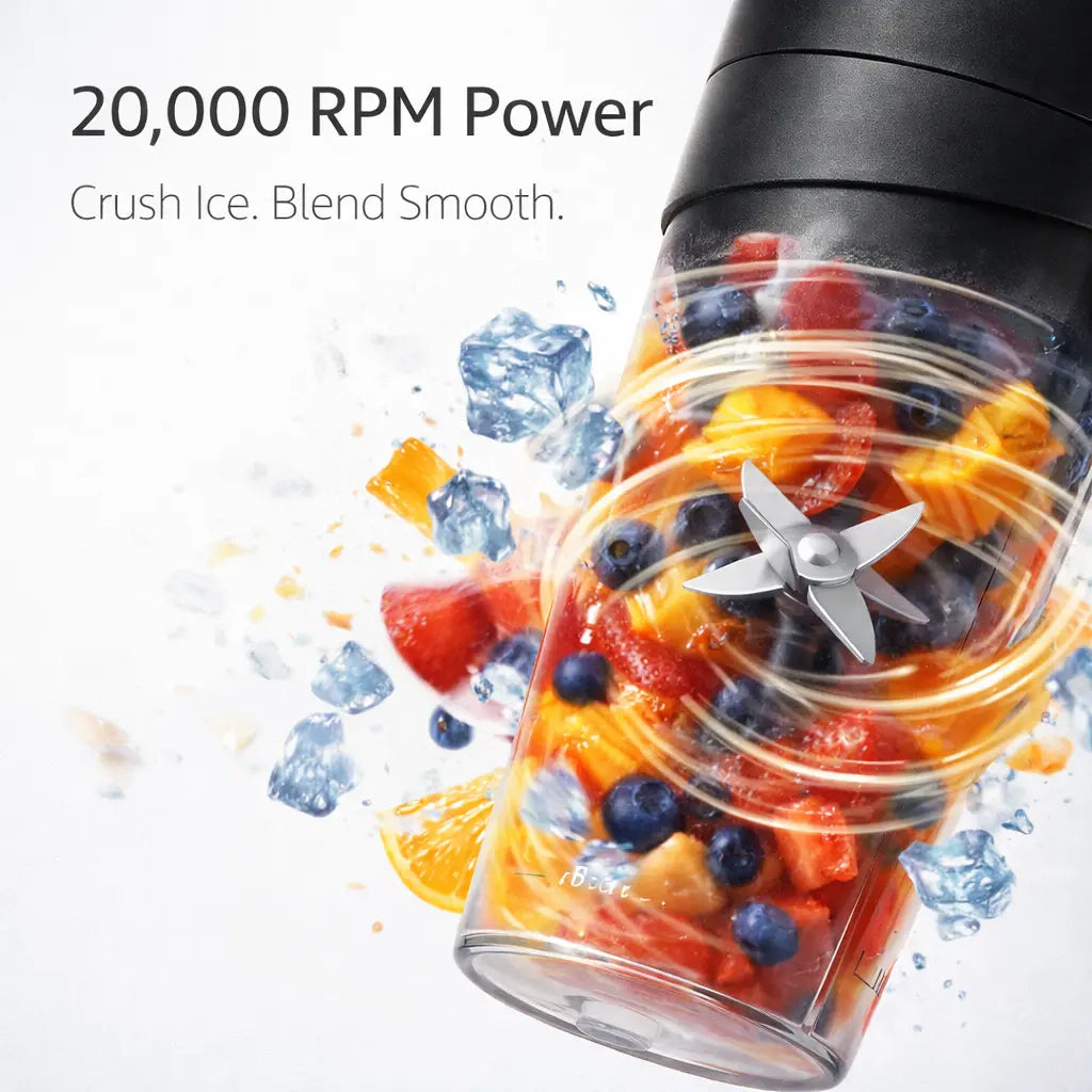 Clenzio Portable USB Rechargeable Blender Cup