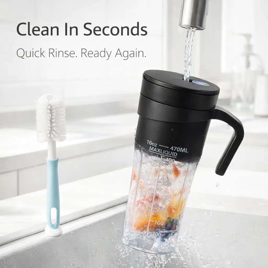 Clenzio Portable USB Rechargeable Blender Cup