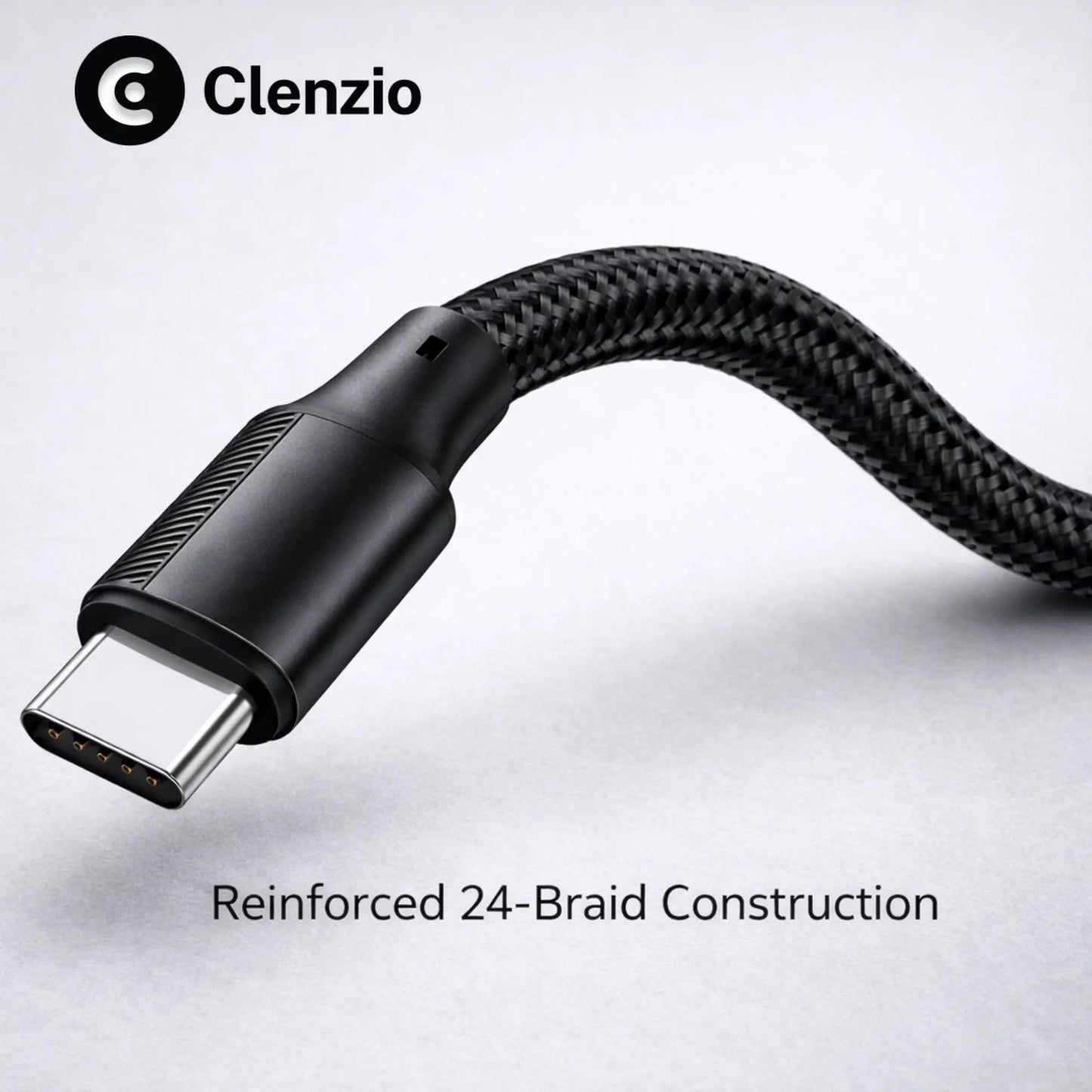 Clenzio Type C to Type C Data Cable