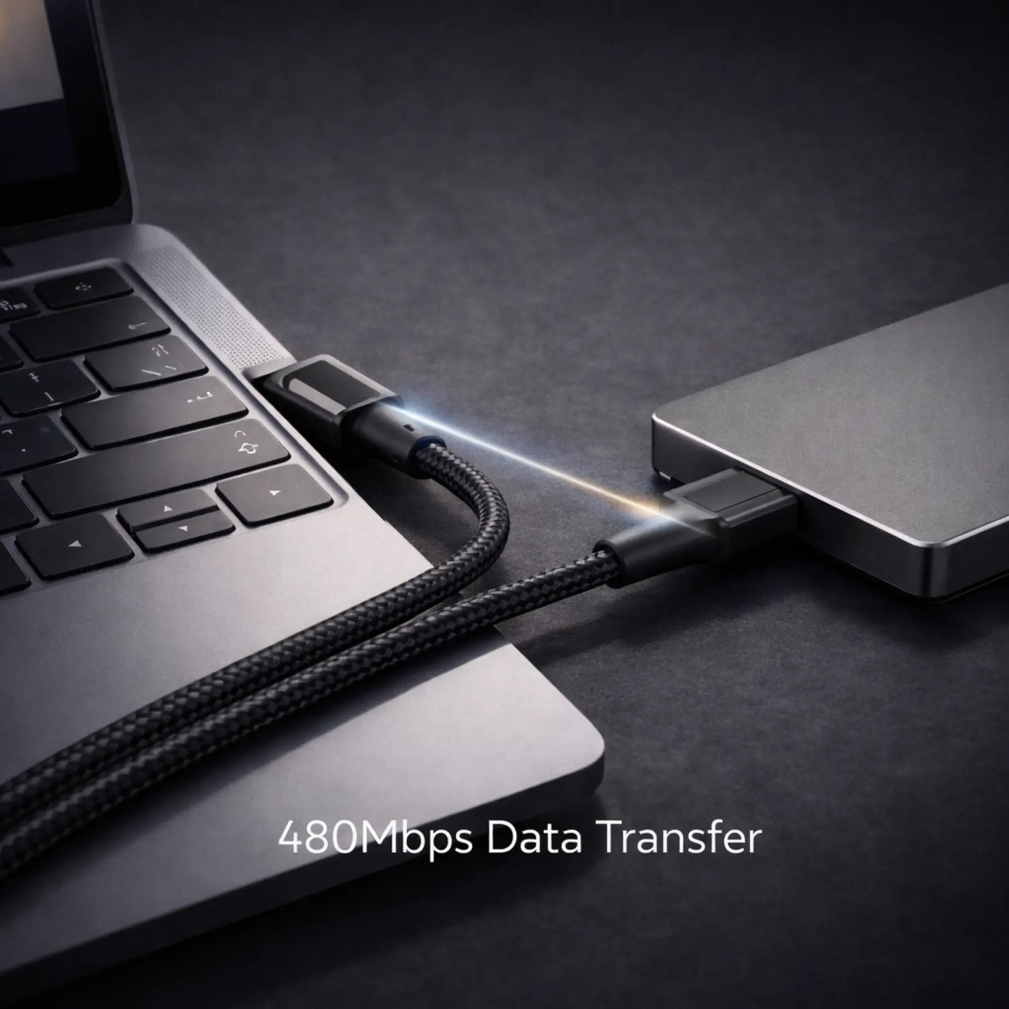 Clenzio Type C to Type C Data Cable