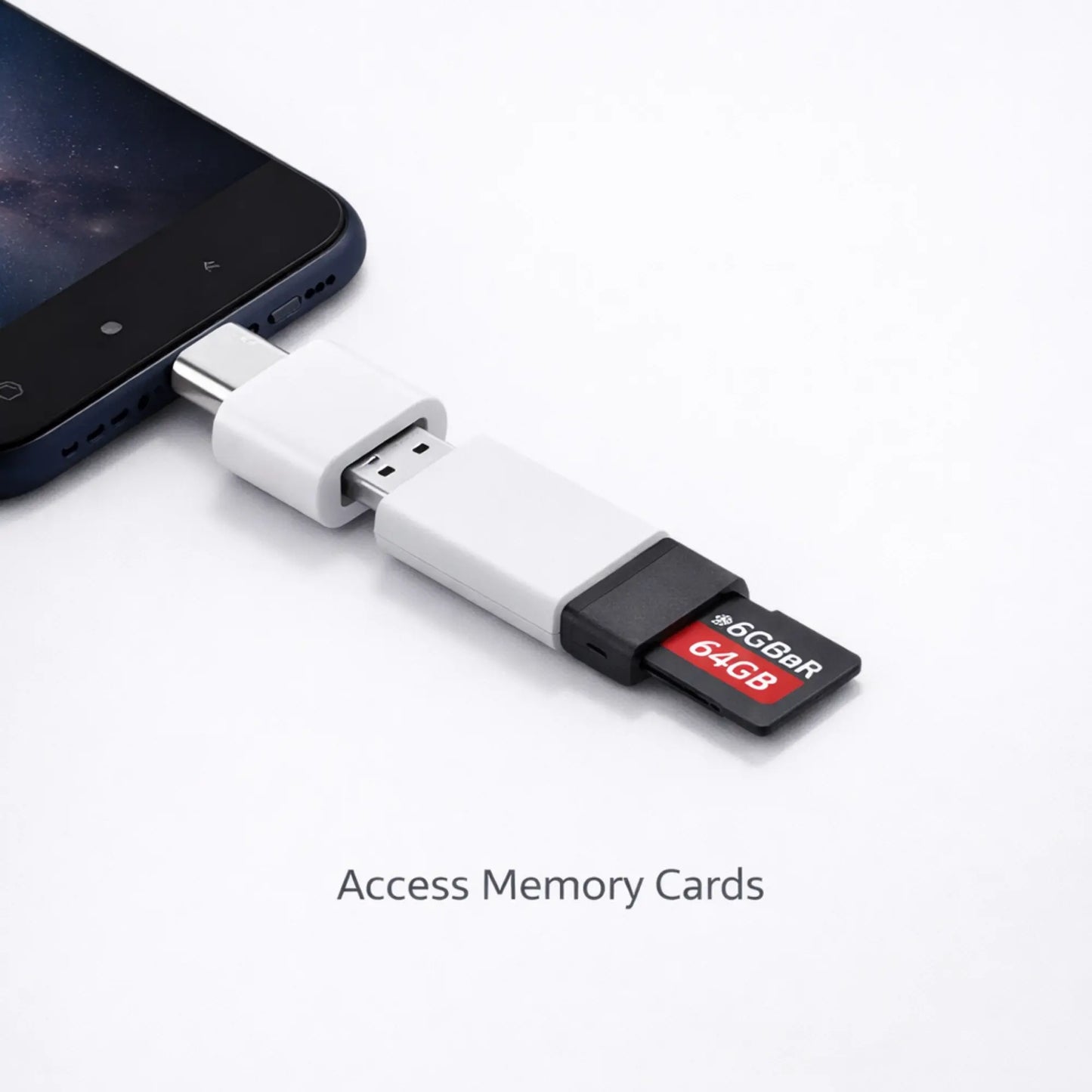 Type-C OTG Adapter Micro USB Converter Card Reader