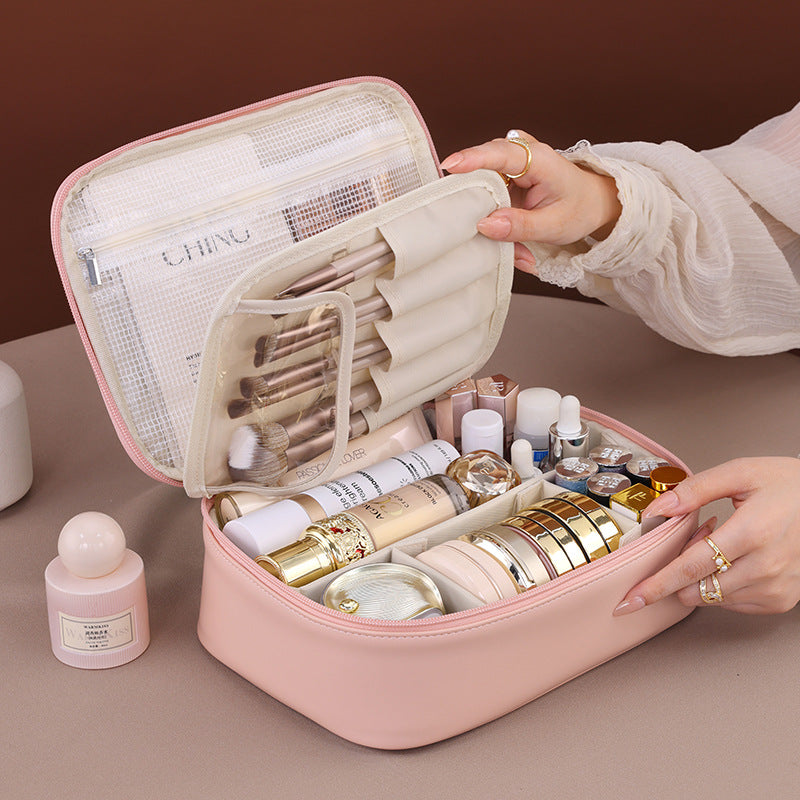 Clenzio  Portable Partition Cosmetic Storage Bag
